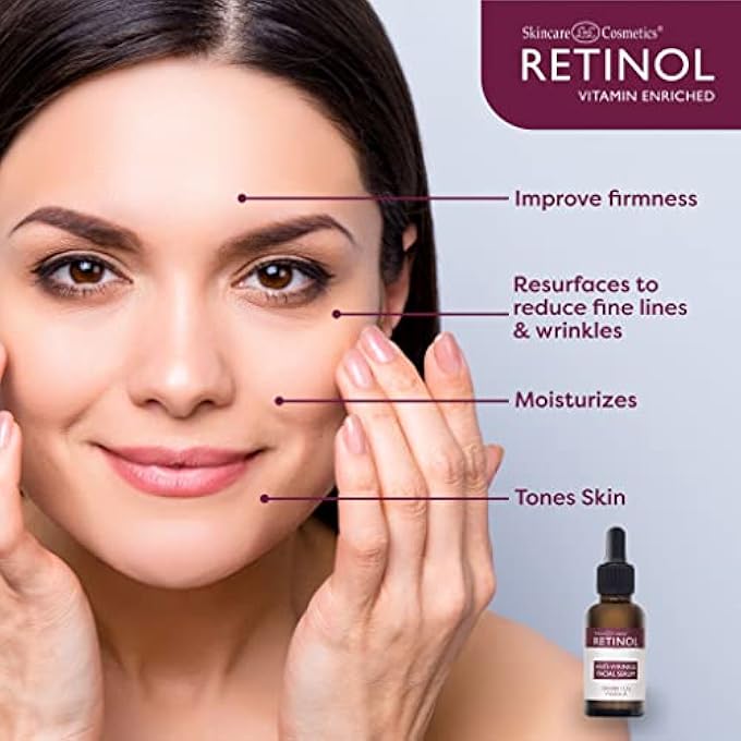 RETINOL ANTI-WRINKLE FACE SERUM (1OZ/30ML) - Image 3